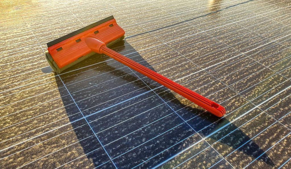 Suciedad de placas solares