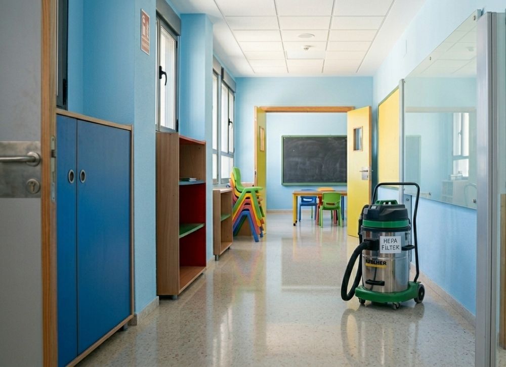 limpieza fin de obra en centros educativos