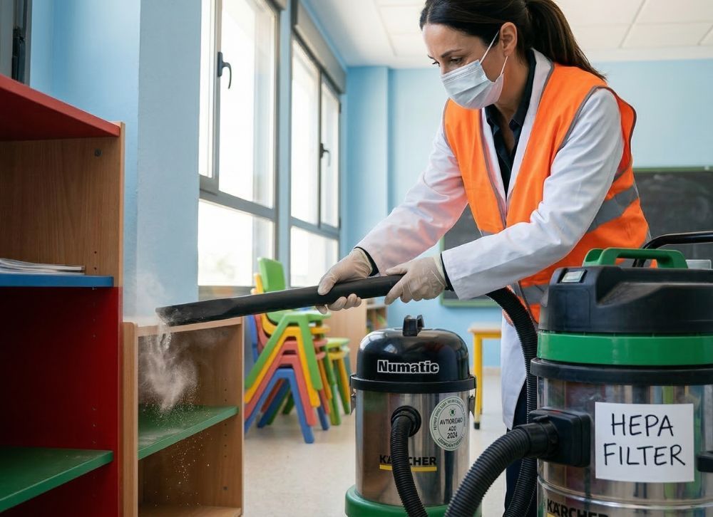 limpieza fin de obra en centros educativos