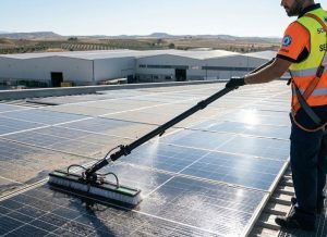 limpieza placas solares